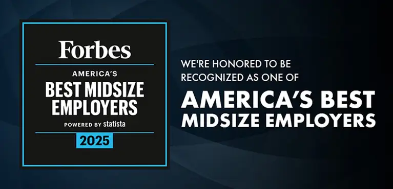 Forbes 2025 America's Best Midsize Employers Powered by Statista