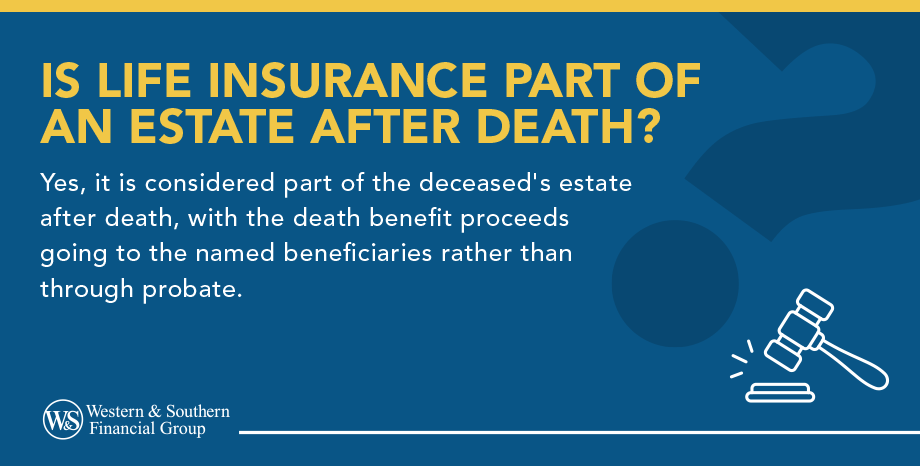 Is Life Insurance Part of an Estate After Death?