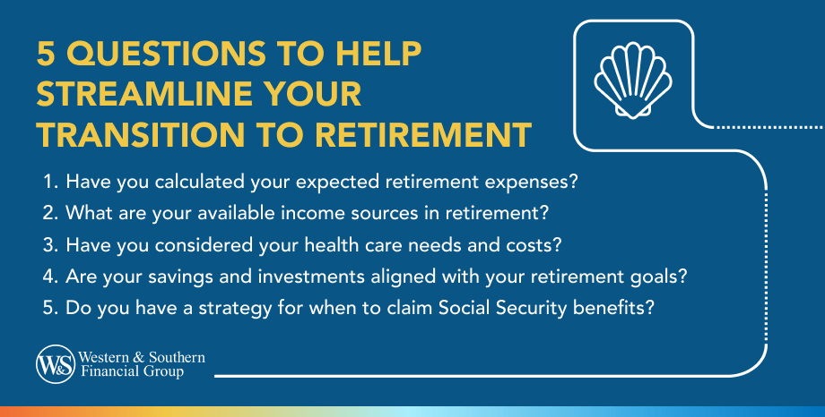 5 Questions to Help Streamline Your Transition to Retirement