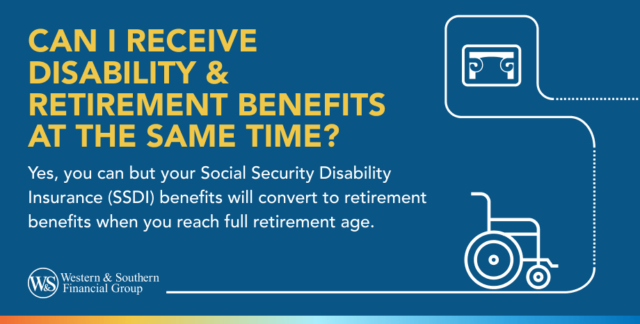 Can I Receive Disability & Retirement Benefits at the Same Time?