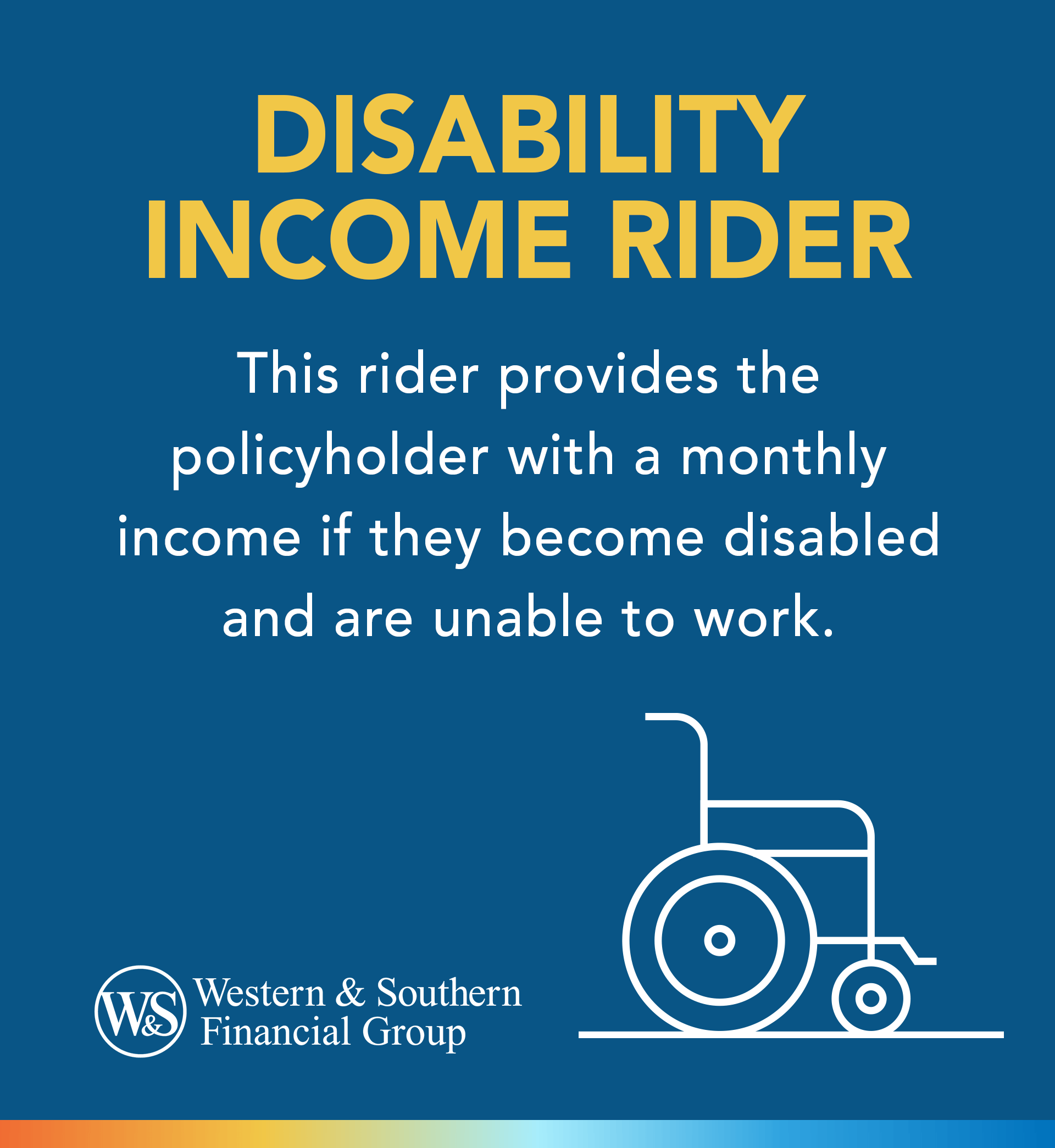 Disability Income Rider definition