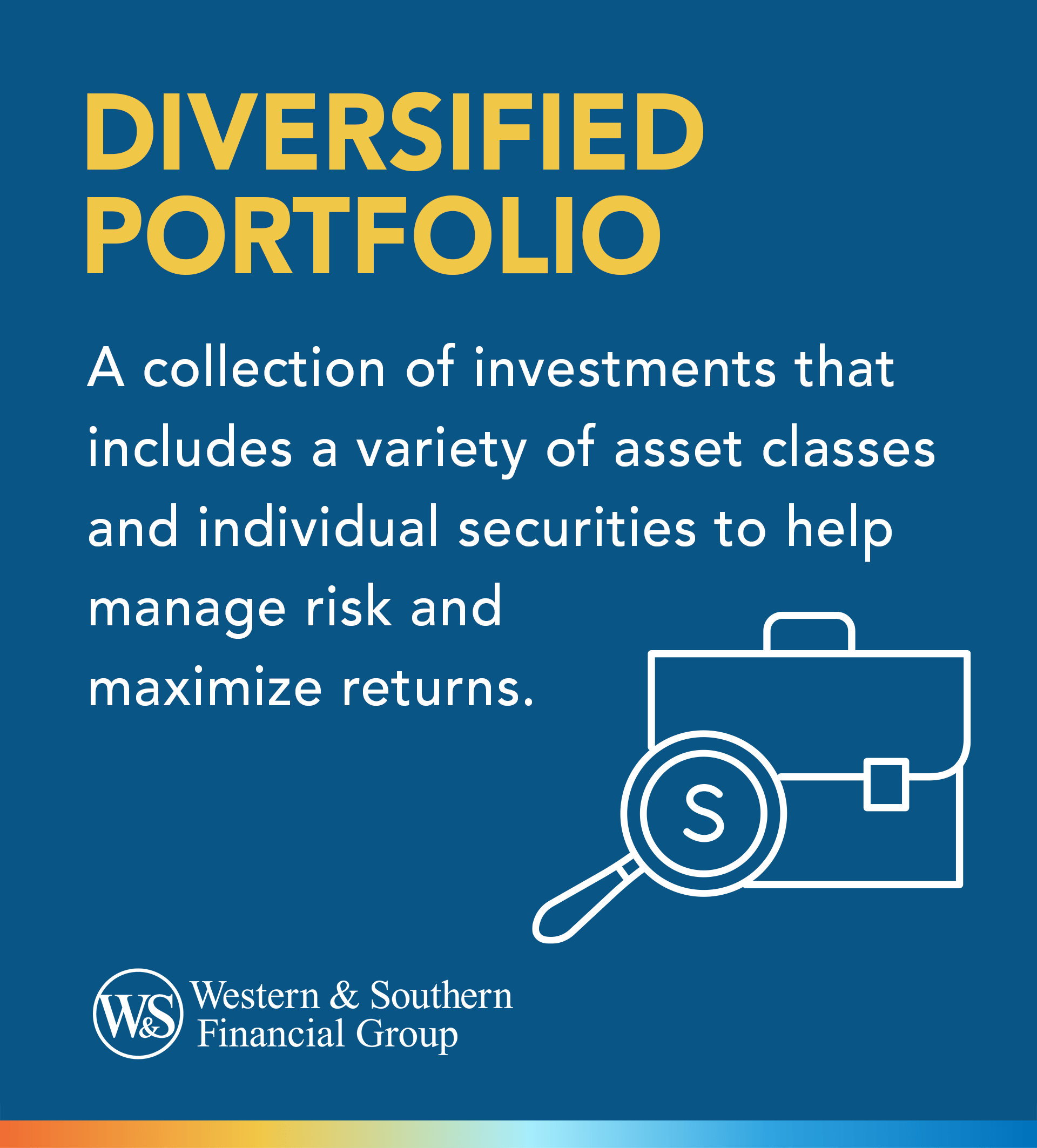 Diversified portfolio definition