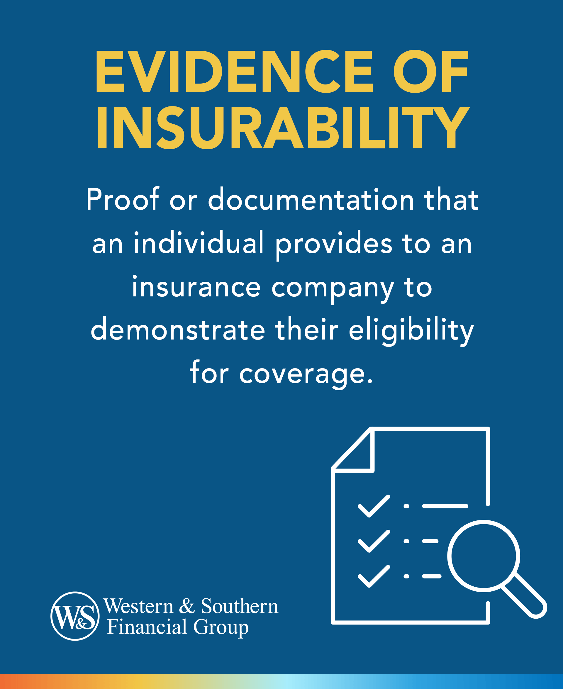 Evidence Of Insurability (EOI) Definition