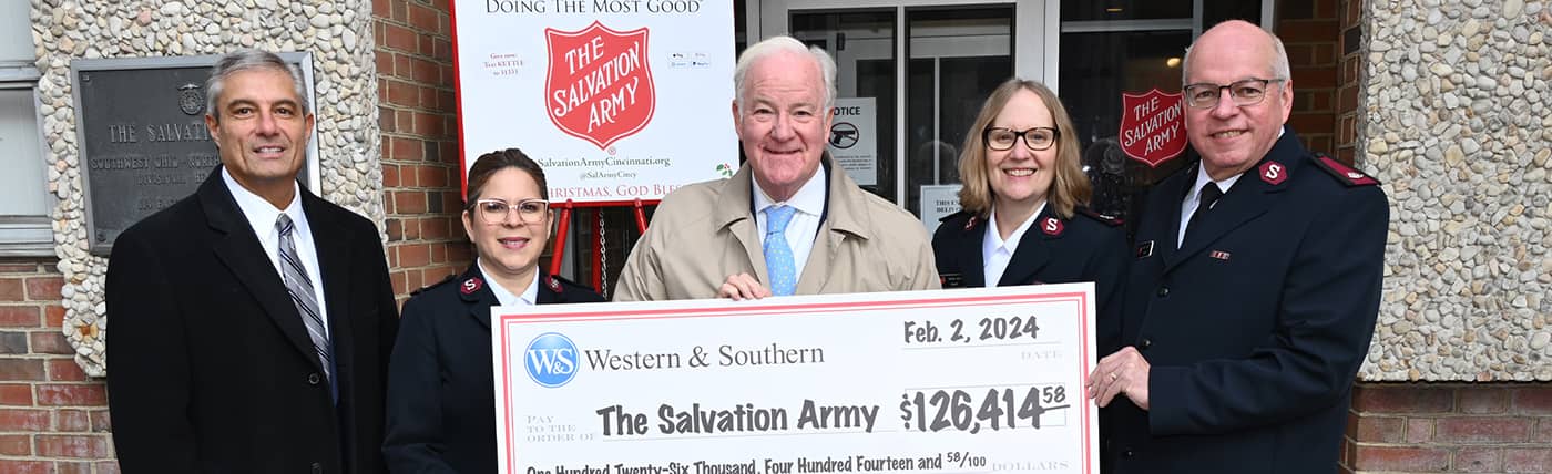 The Salvation Army Receives Record Breaking Check 2024   2024 Tsa Check Presentation 2 2 241400 