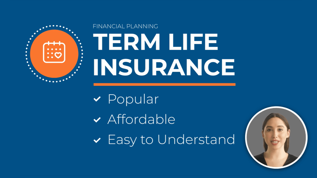 Term life insurance video