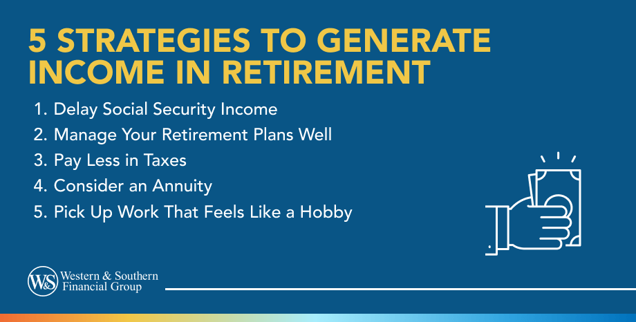 5 Strategies to Generate Income in Retirement