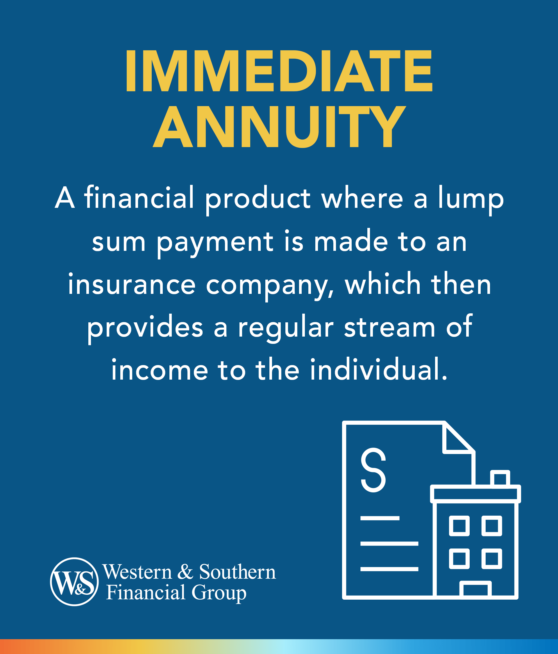 Immediate Annuity definition